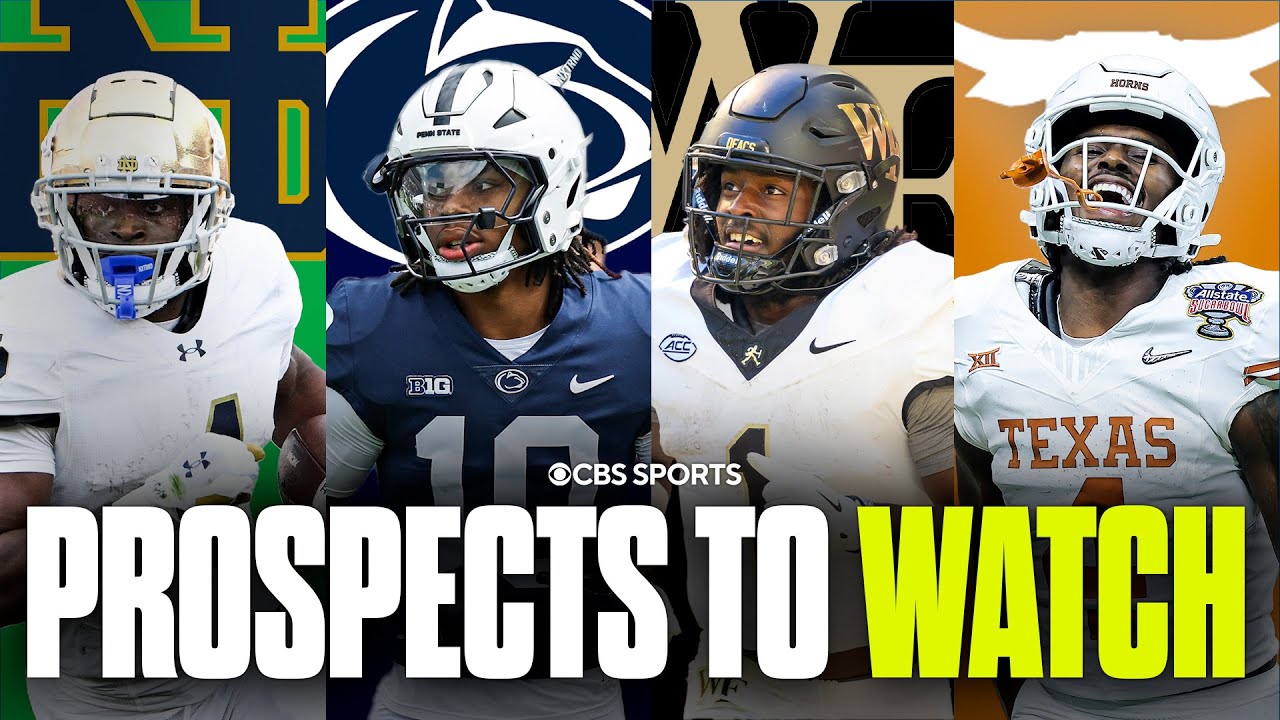TOP Running Back PROSPECTS TO WATCH before the 2026 NFL Draft