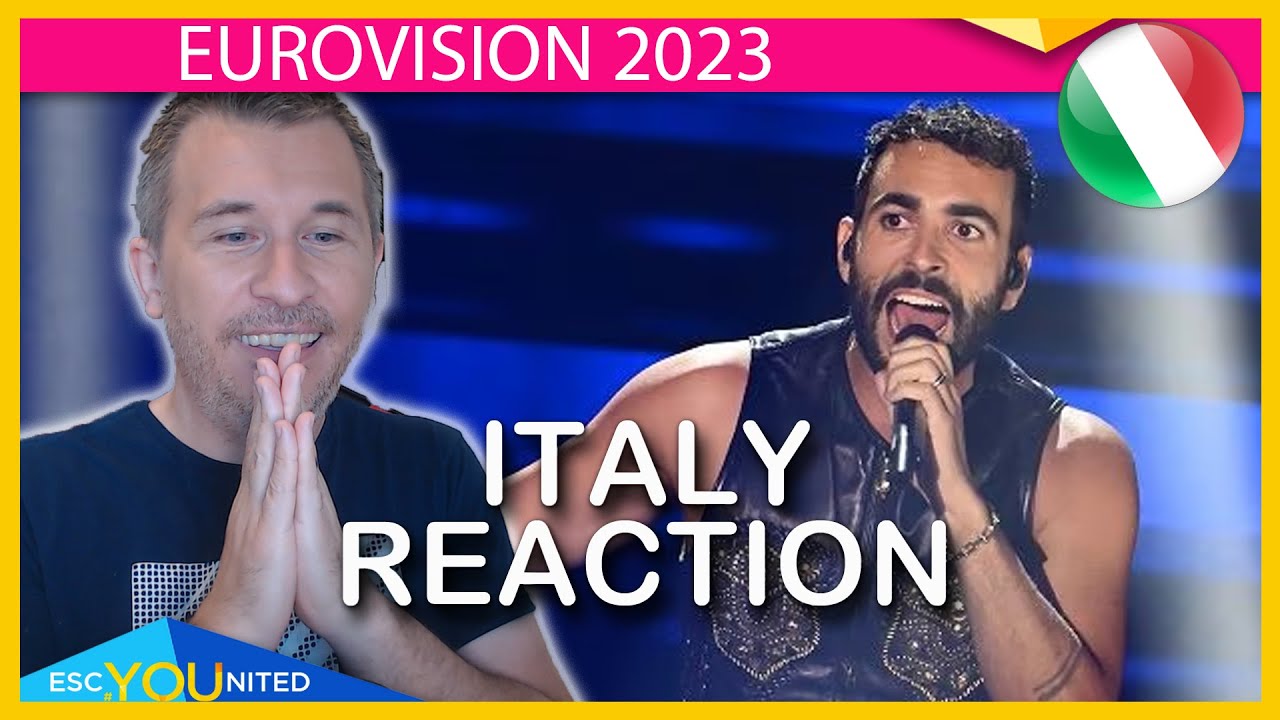 ITALY: Marco Mengoni - Due Vite - REACTION (Eurovision 2023)