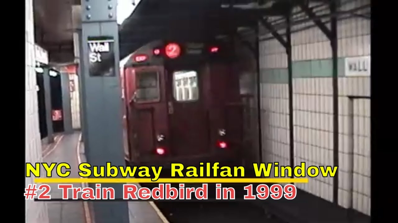 NYC Subway Railfan Window Redbird Ride on the #2 Express