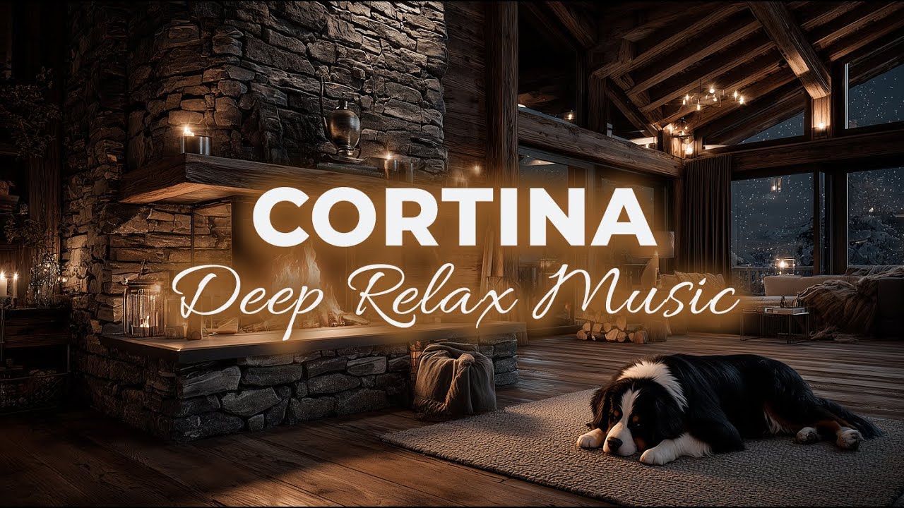 Cortina Fireplace Mood 🔥 Relaxing Deep House Music