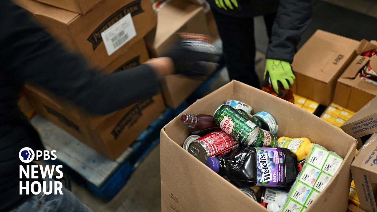 Rising prices and government cutbacks leave food banks struggling nationwide