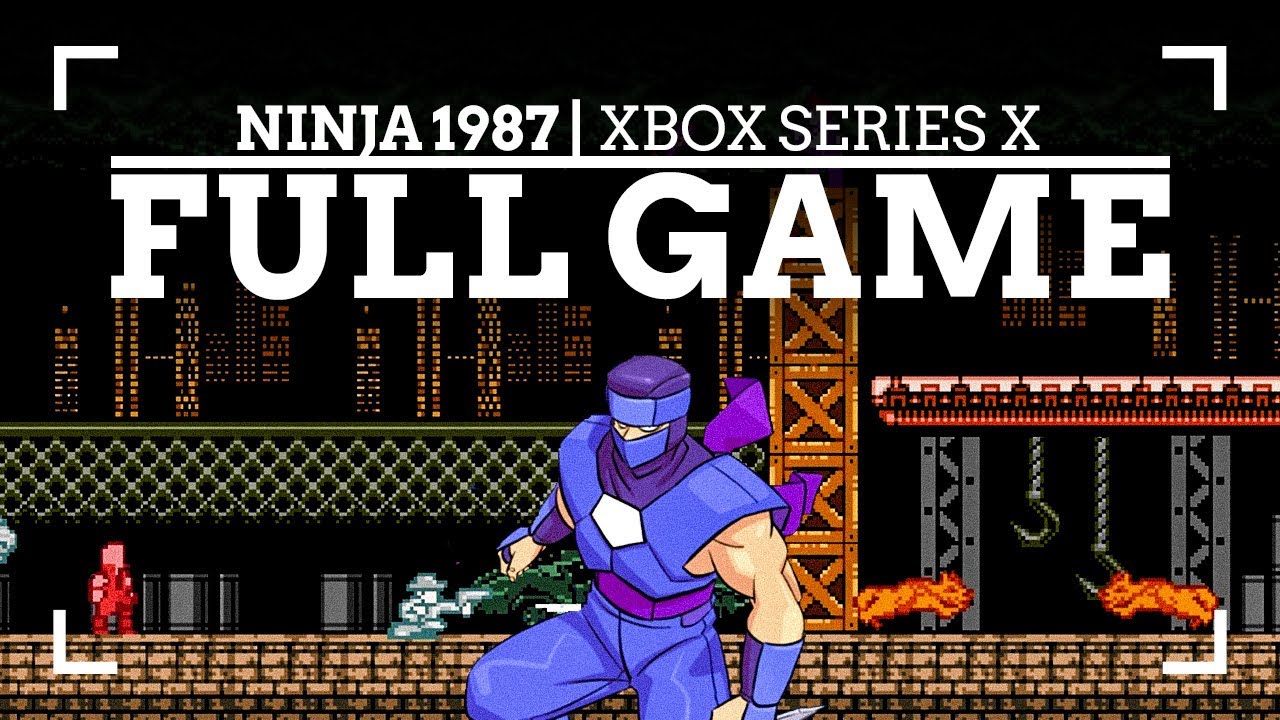NINJA 1987 | FULL GAME (All CHAPTERS and BOSSES) 🎮💪