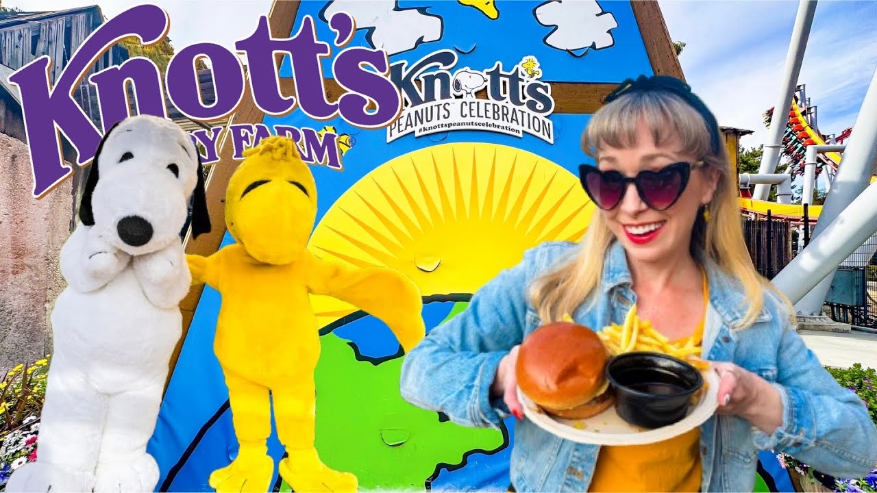 Праздник Knott’s Peanuts 2025! | НОВЫЕ блюда, персонажи и развлечения