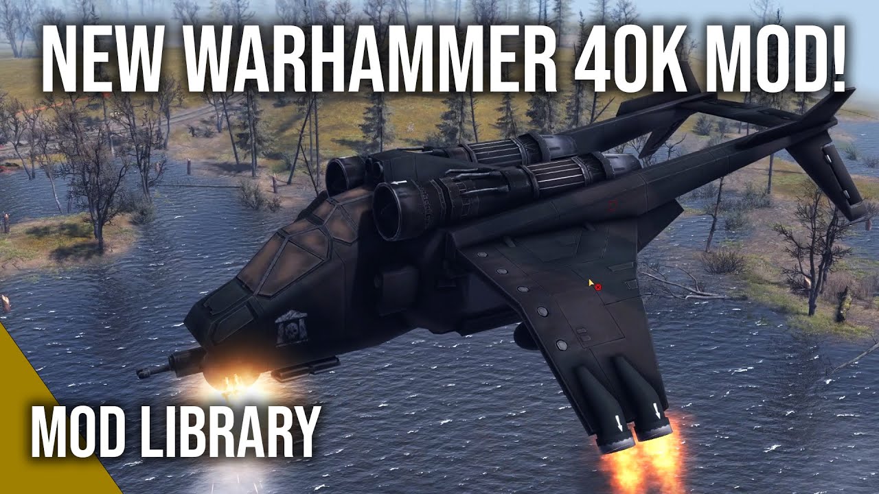 New Warhammer 40k RTS Total Conversion Mod! (With Conquest Mode)
