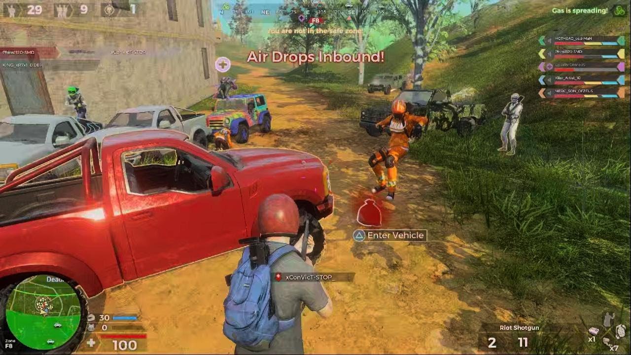 H1Z1: Battle Royale-5’s victory 7 kills