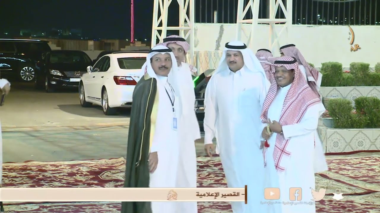 حفل رجل الاعمال حسن بن سعد الله الثبيتي (فخر ثبيت) لتكريم ابنه الدكتور عبد الله حسن الثبيتي