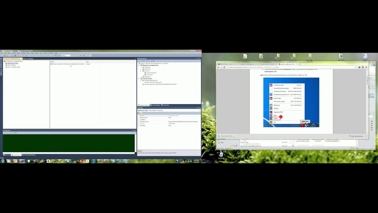 Creating a Setup Project in Visual Studio 2010
