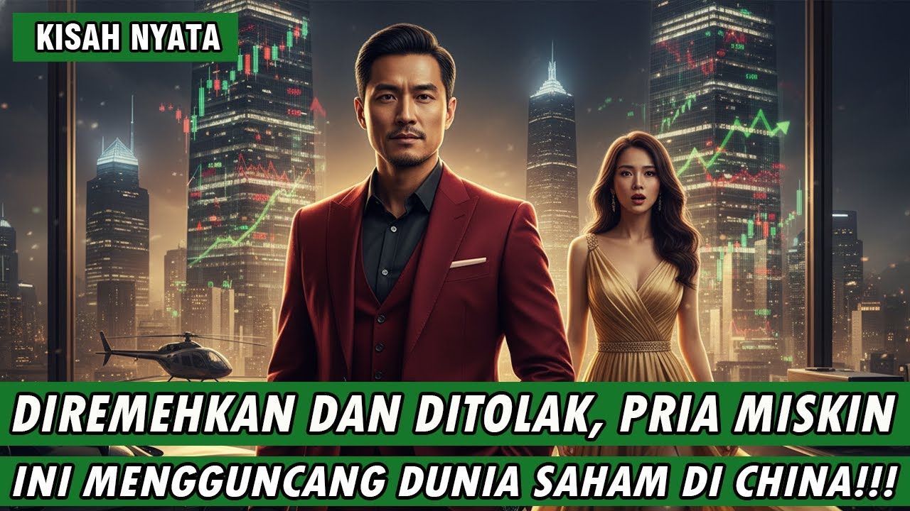 DITINGGAL ISTRI KARENA SALES MISKIN, PRIA INI BANGKIT JADI SULTAN PERUSAHAAN SAHAM TERKAYA DI CHINA!