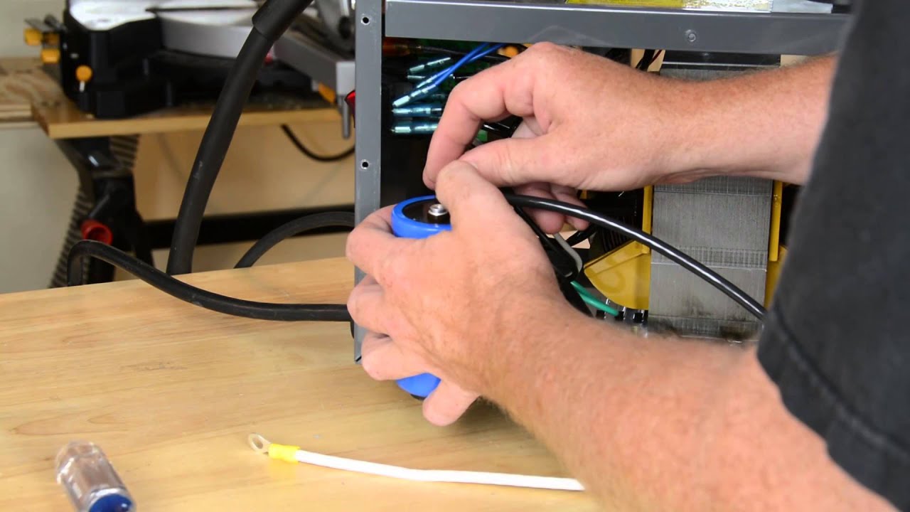 Advanced Harbor Freight 90 AMP Welder Mods 05