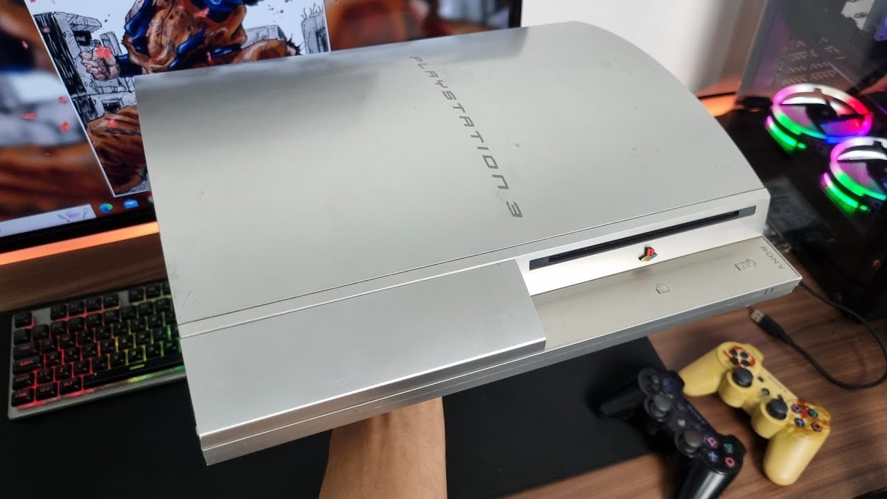 COMPREI um PS3 FAT DIFERENCIADO | PS3 Satin Silver