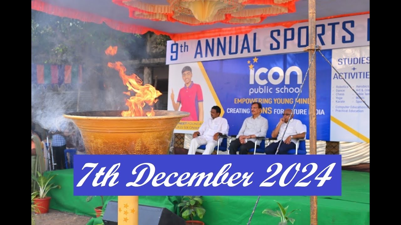 9th Annual Sports Meet at ICON PUBLIC SCHOOL 2024 Vijayawada