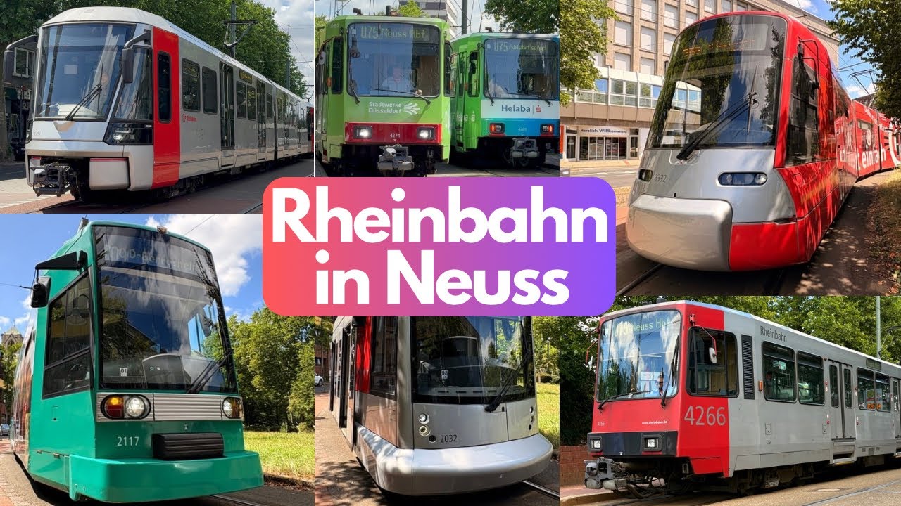 Rheinbahn in Neuss | (Stadt- und Straßenbahn Düsseldorf)