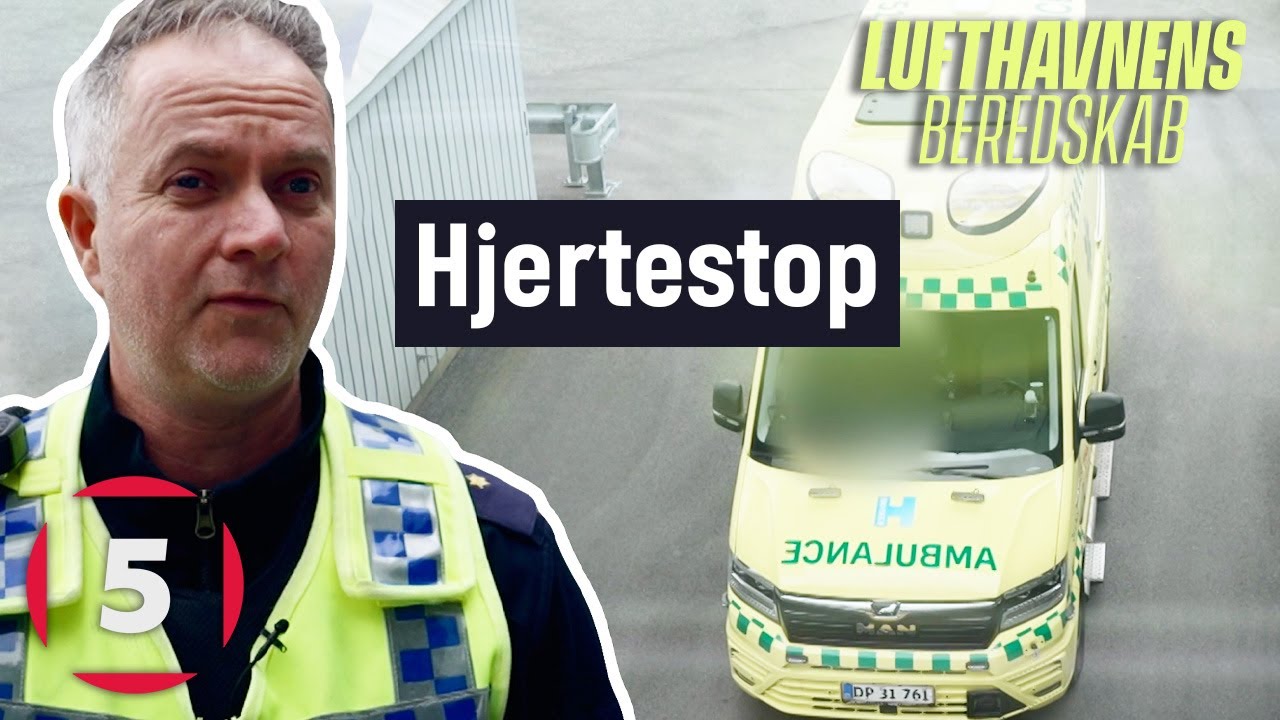 Epileptisk anfald fører til hjertestop | Lufthavnens Beredskab | Kanal 5 Danmark