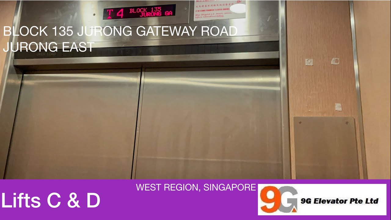 HDB Block 135 Jurong Gateway (Jurong East) || 9G Elevator (Lifts C & D)