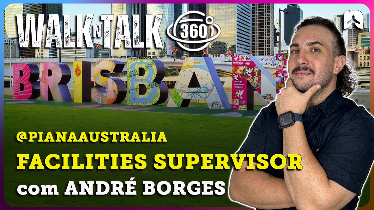 [360] Facility Leader, Andr&eacute; Borges (@PiaNaAustralia) Walk'n'Talk #working