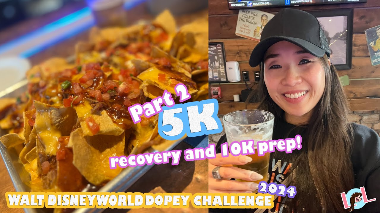 Part two of Disney's 5K Day! | Ford's Garage, Disney outlet, and 10K prep!