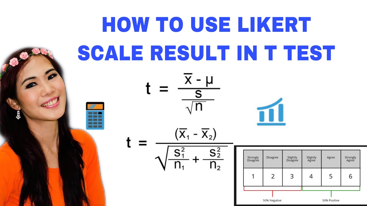 HOW TO USE LIKERT SCALE RESULT IN T TEST
