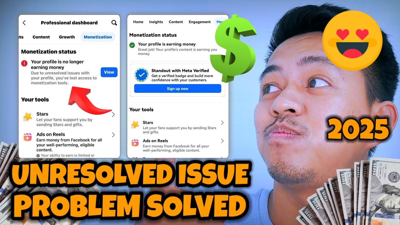 📢 SOLVED! PAANO AYUSIN ANG UNRESOLVED ISSUE SA FACEBOOK MONETIZATION 2025 #fix #problem #issue #fb