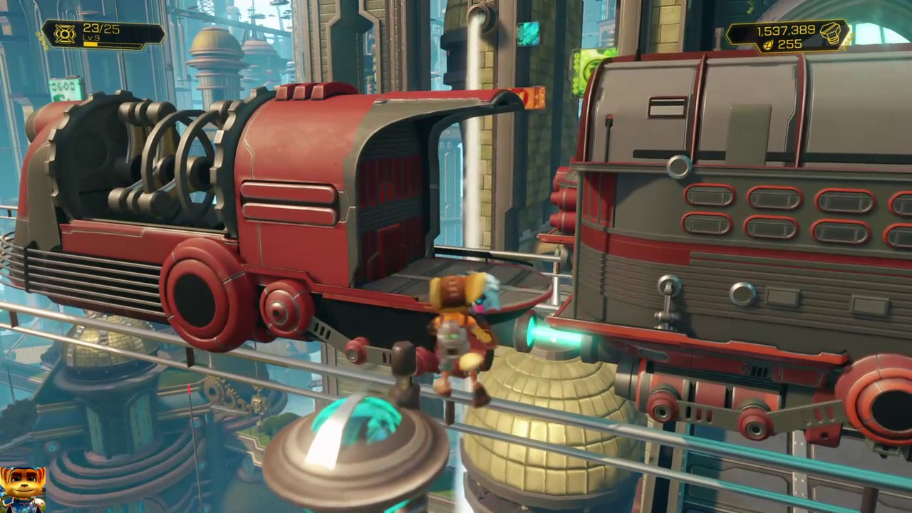 Ratchet & Clank™ How to pass the Train Glitch