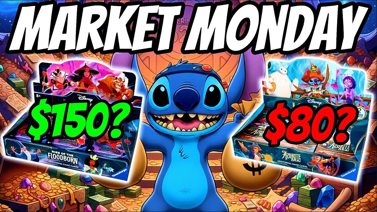 LORCANA SEALED MARKET MONDAY! Weekly Investing And Collecting!