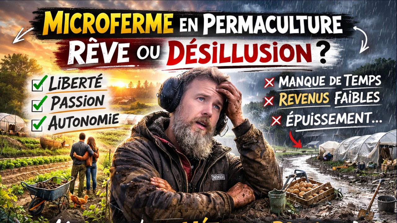 Microferme en permaculture , r&eacute;ve ou desillusion ?  @lesjardinsdemarcelle6249