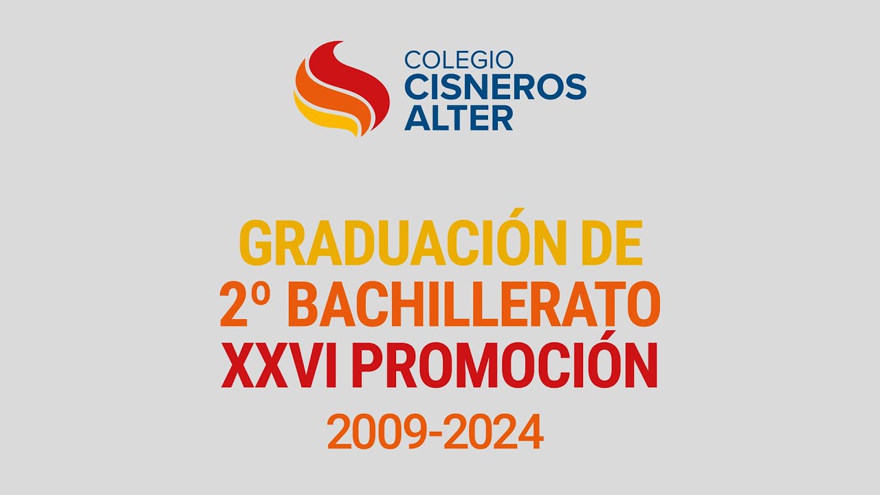 Curso 2023-2024 Graduación Bachillerato