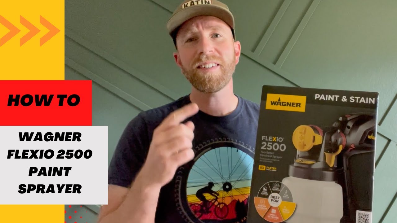 Wagner Flexio 2500 Paint Sprayer- How to Setup