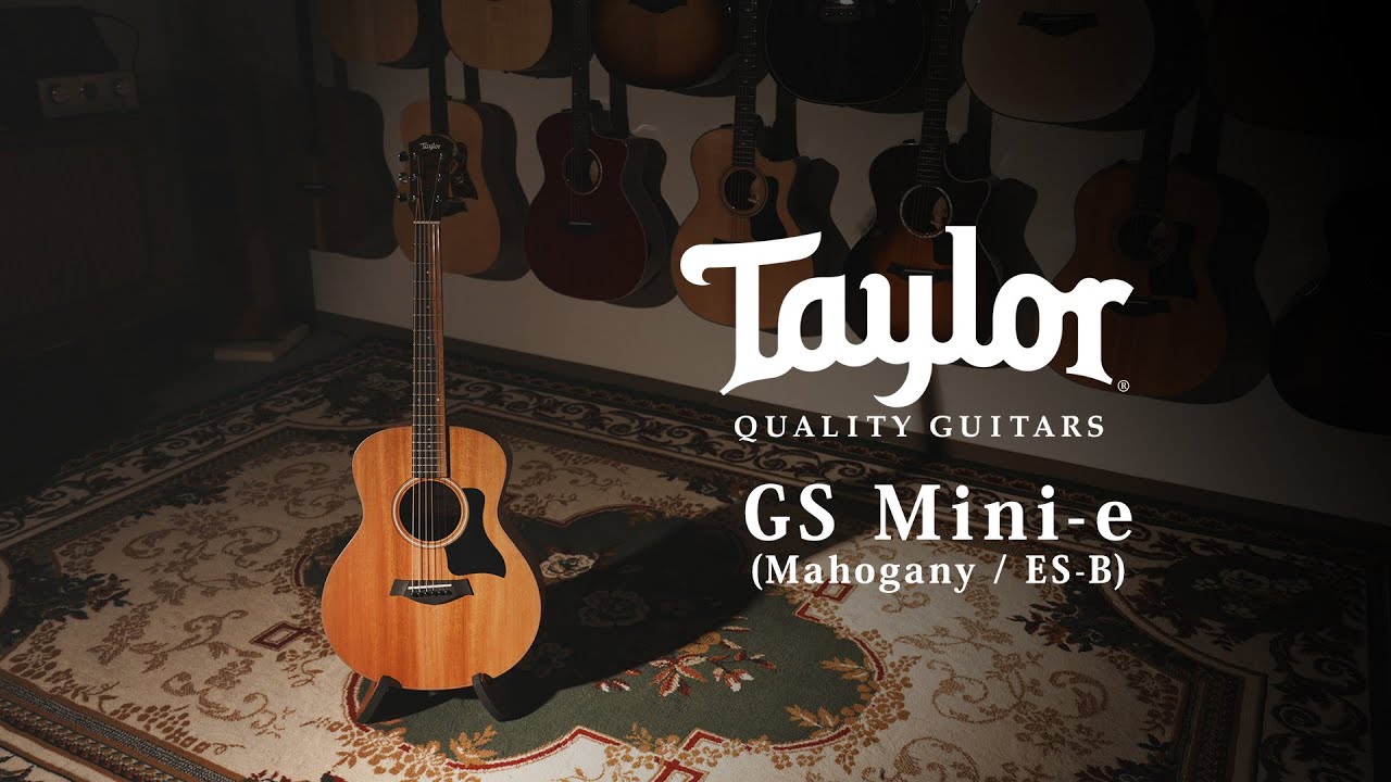 Taylor GS Mini-e Mahogany ES-B / MION introduction