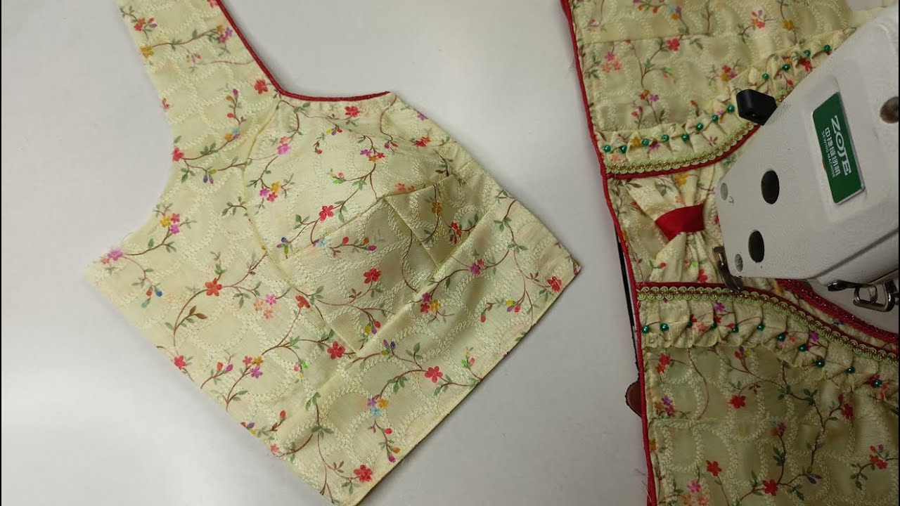 Double Katori Blouse cutting and stitching | Double Katori wala blouse | Blouse Double Katori
