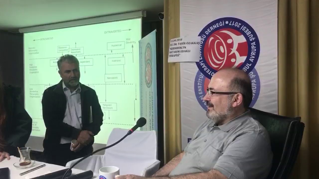 Uz. Dr. Tahir Özakkaş-“Kernberg’in Aktarım Odaklı Terapisi”
