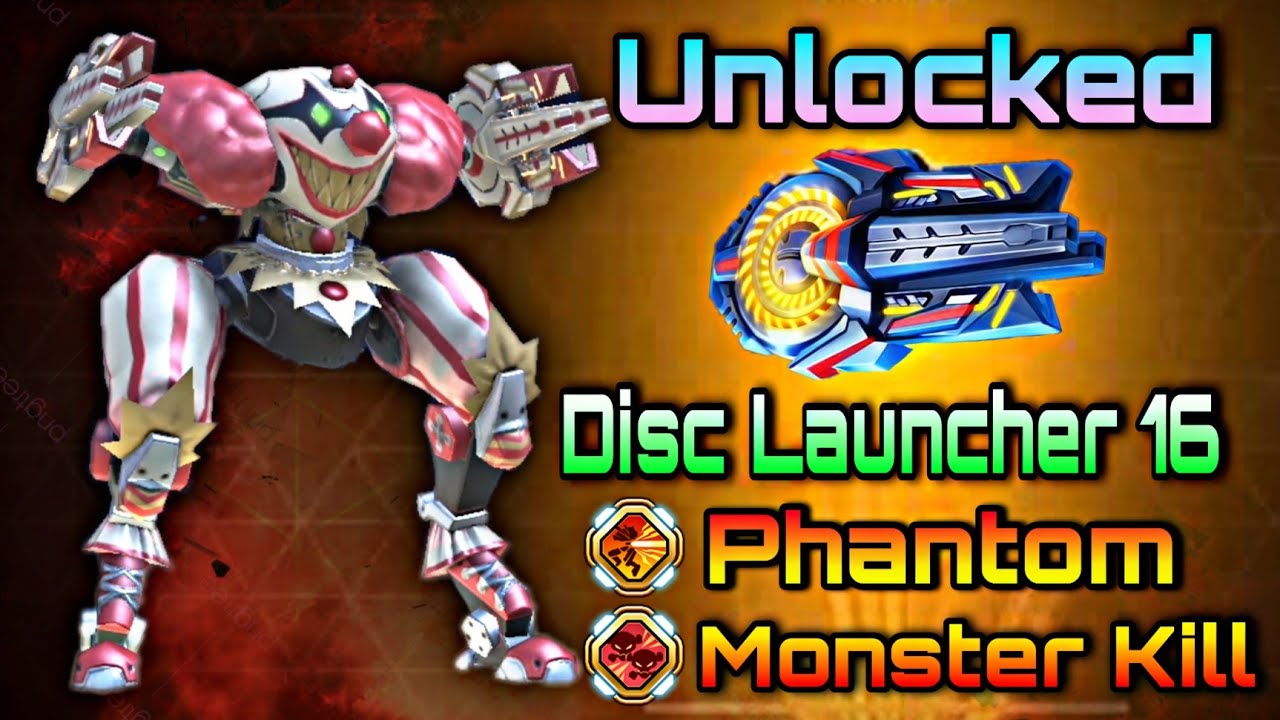 Disc Launcher 16 Unlocked - Phantom Achievement 💥 || Mech Arena The New Meta ‼️