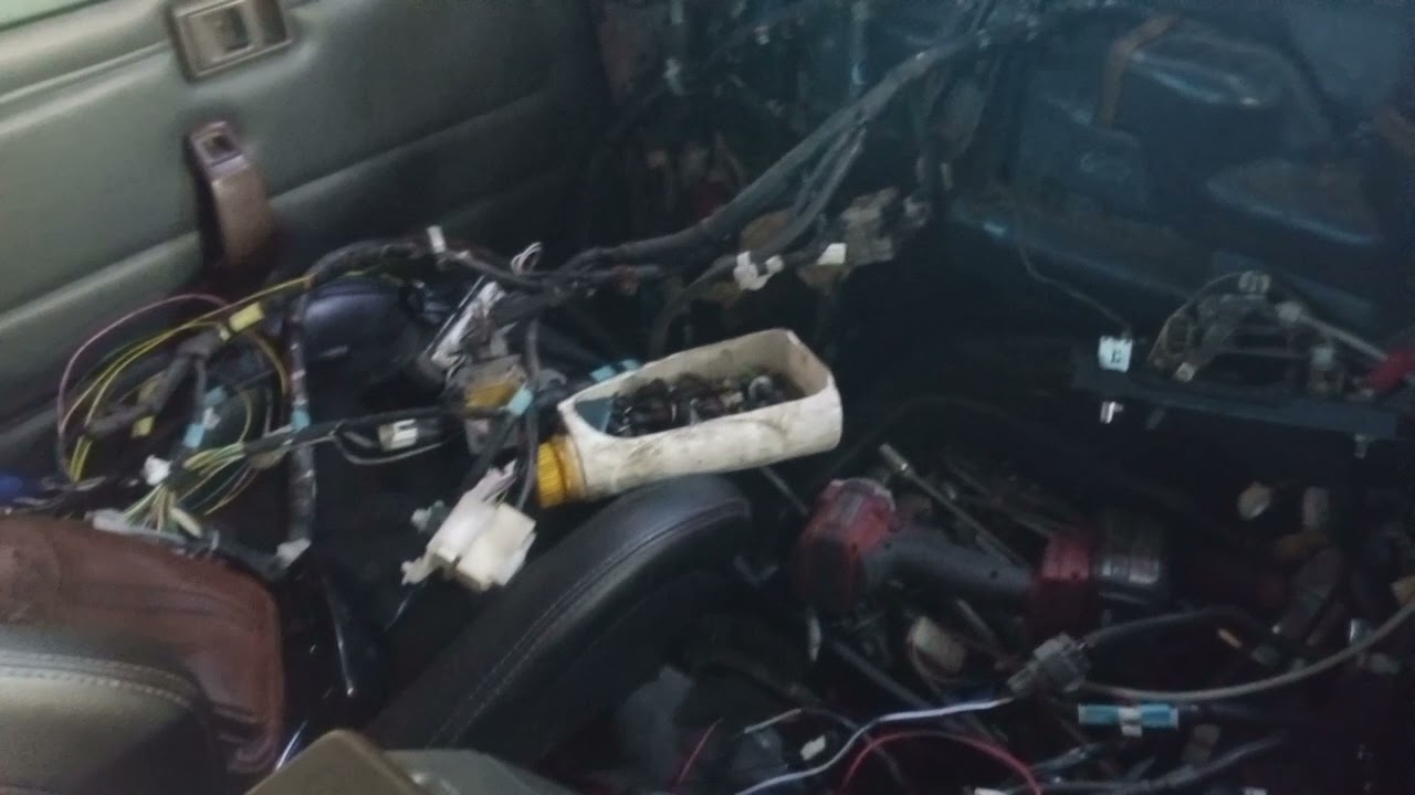 kerja d powergine...salon halfcut k-car ke 4wd..V8