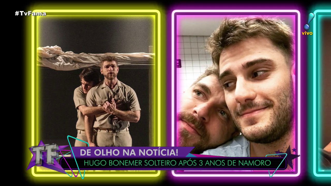 Hugo Bonemer termina namoro de três anos com Conrado Helt
