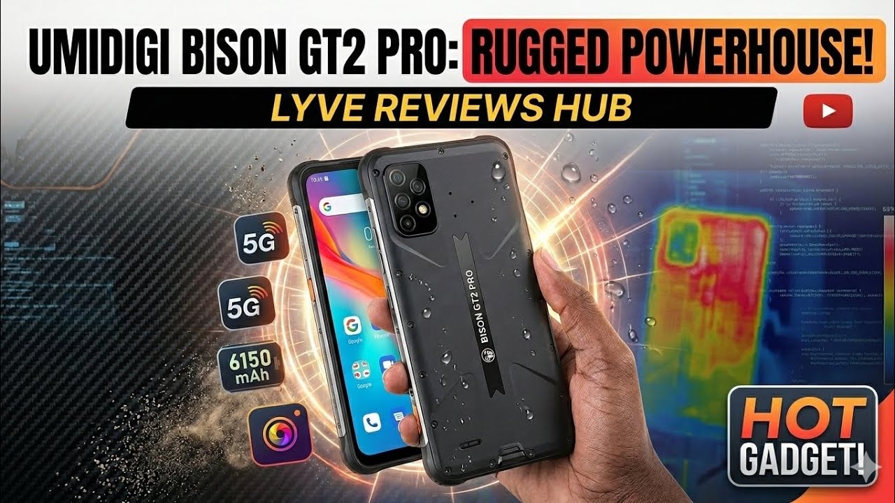 Under $200 But VERY Rugged! 🔥 UMIDIGI Bison GT2 Pro – Waterproof, Drop-Proof & Long Battery Beast!