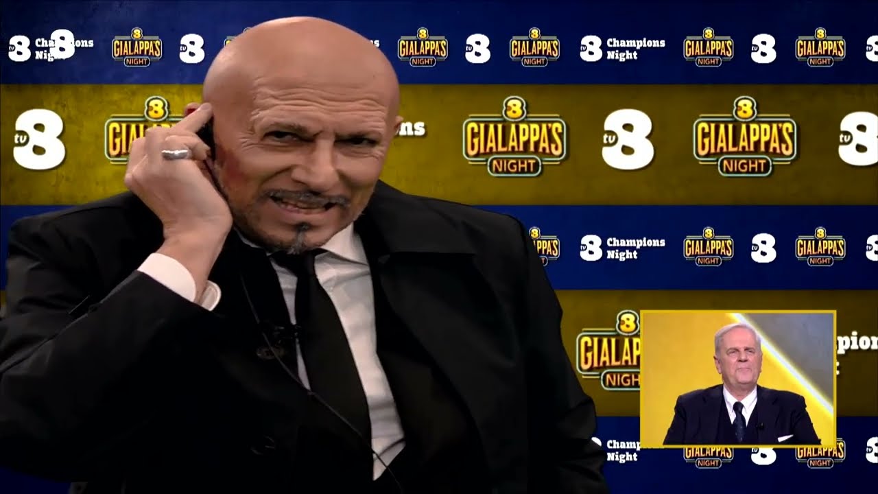 Spalletti ci spiega la lite con il tifoso durante Juventus - Benfica - Tv8 Gialappa's Night