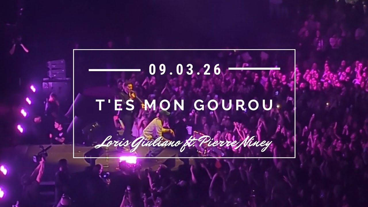 Loris Giuliano ft. Pierre Niney - T'es mon gourou l 09/03/2026 Accor Arena