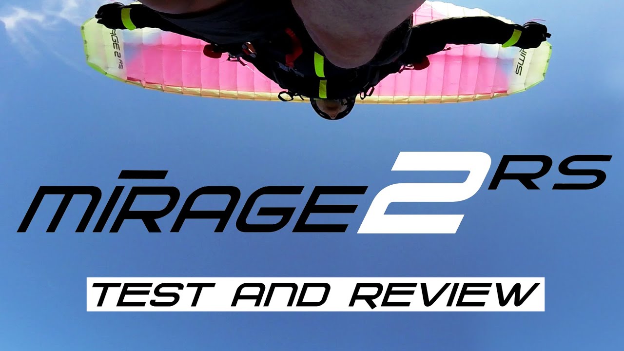Mirage 2 RS - Test and Review //  speedflying,  speedriding, Mirage2RS, MirageRS2, Swing, спидфлаинг