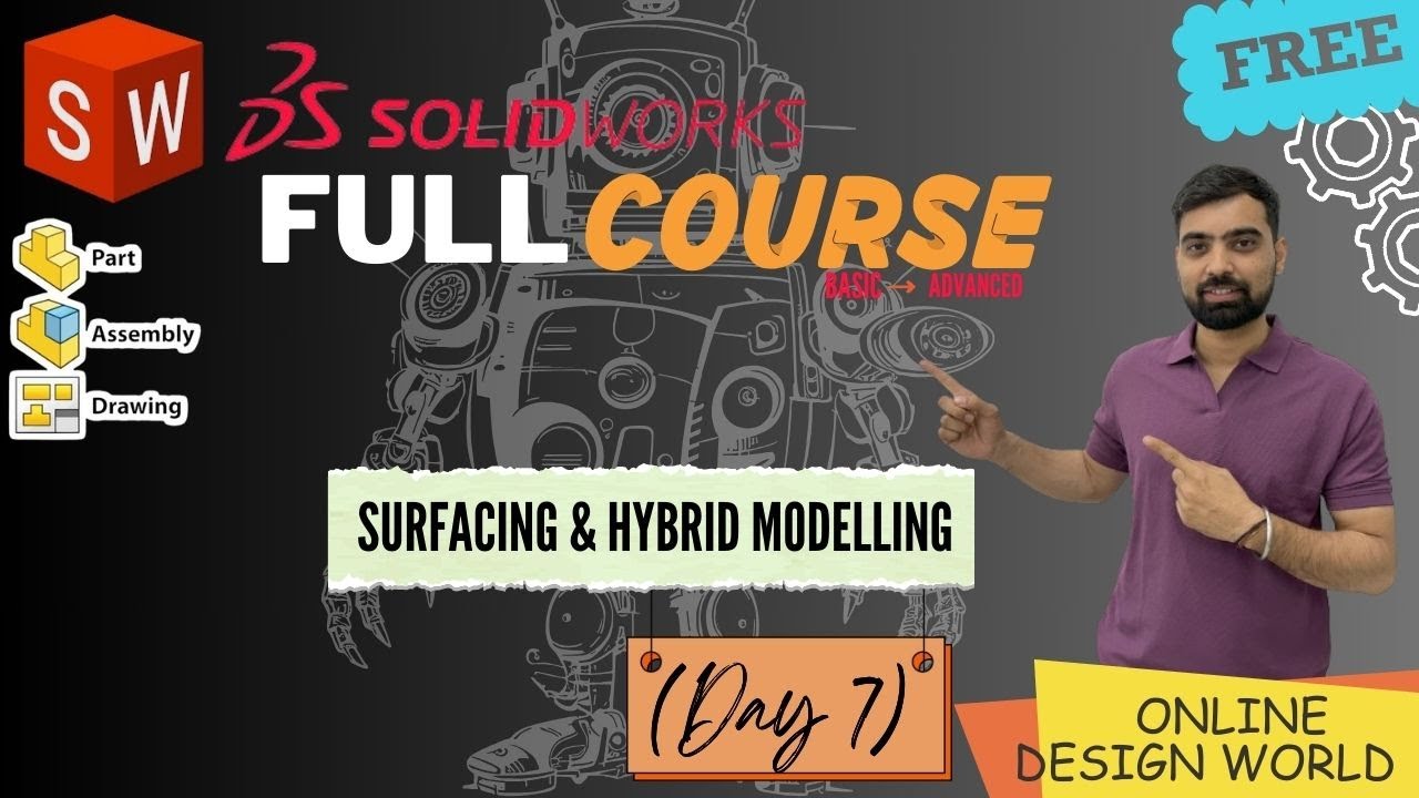 SOLIDWORKS Surfacing & Hybrid Modelling