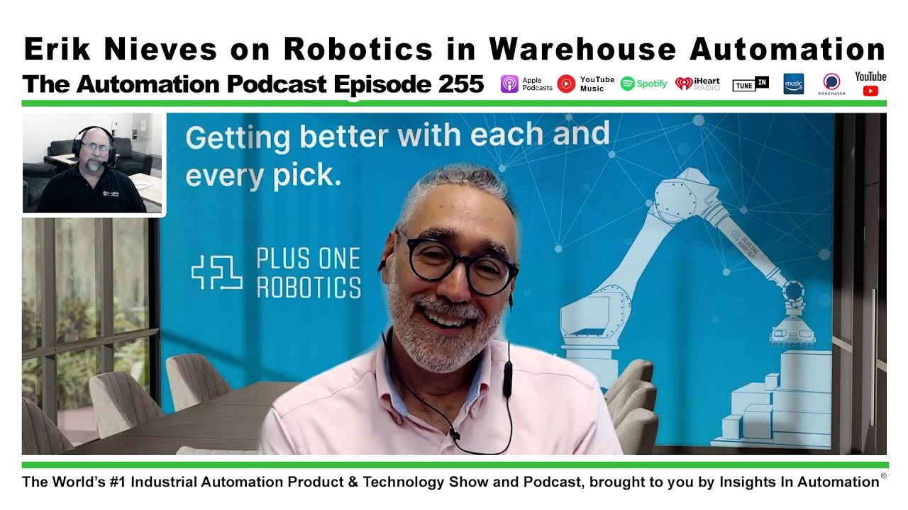 Робототехника в автоматизации складских операций: Эрик Нивес из компании Plus One Robotics.