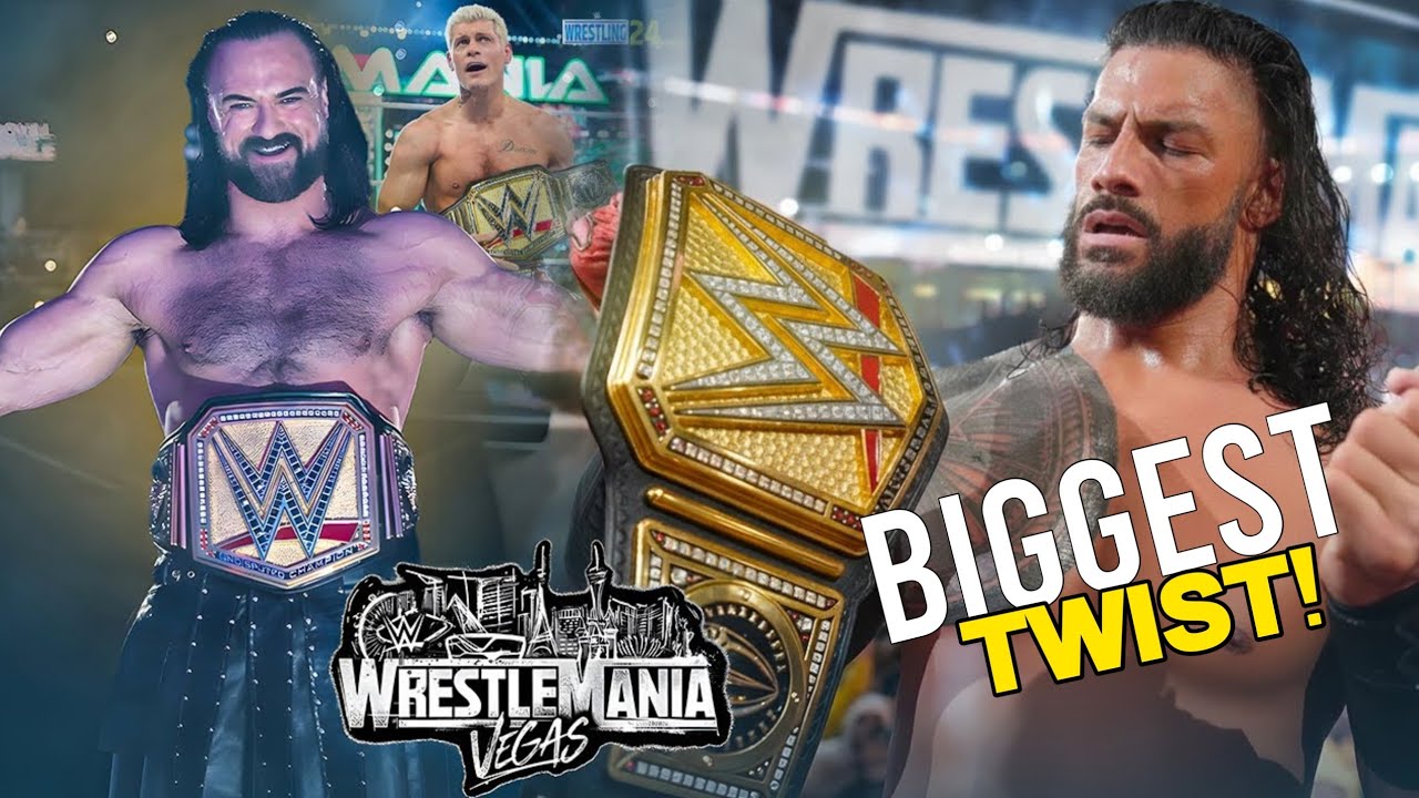OMG 🤯! ROMAN Reigns WINING WWE TITLE Before WRESTLEMania 42 TWIST! ROMAN Reigns vs Cody RHODES 
