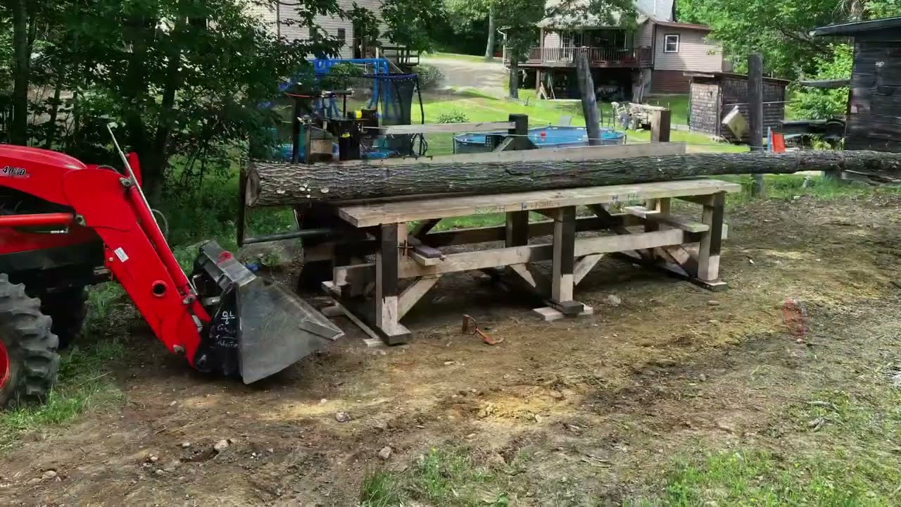 Firewood saw bench 2