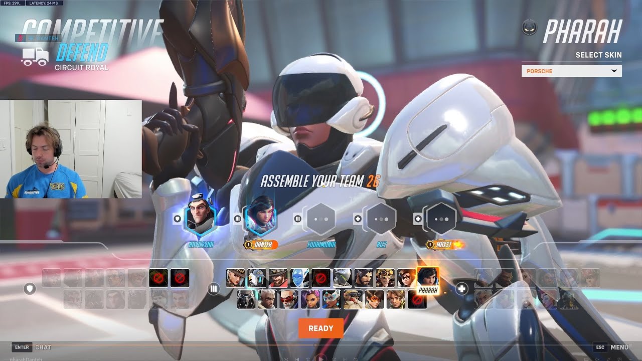 Бонусы Фарры! Геймплей Данте Фарры в Overwatch 2, 17 сезон, топ-500