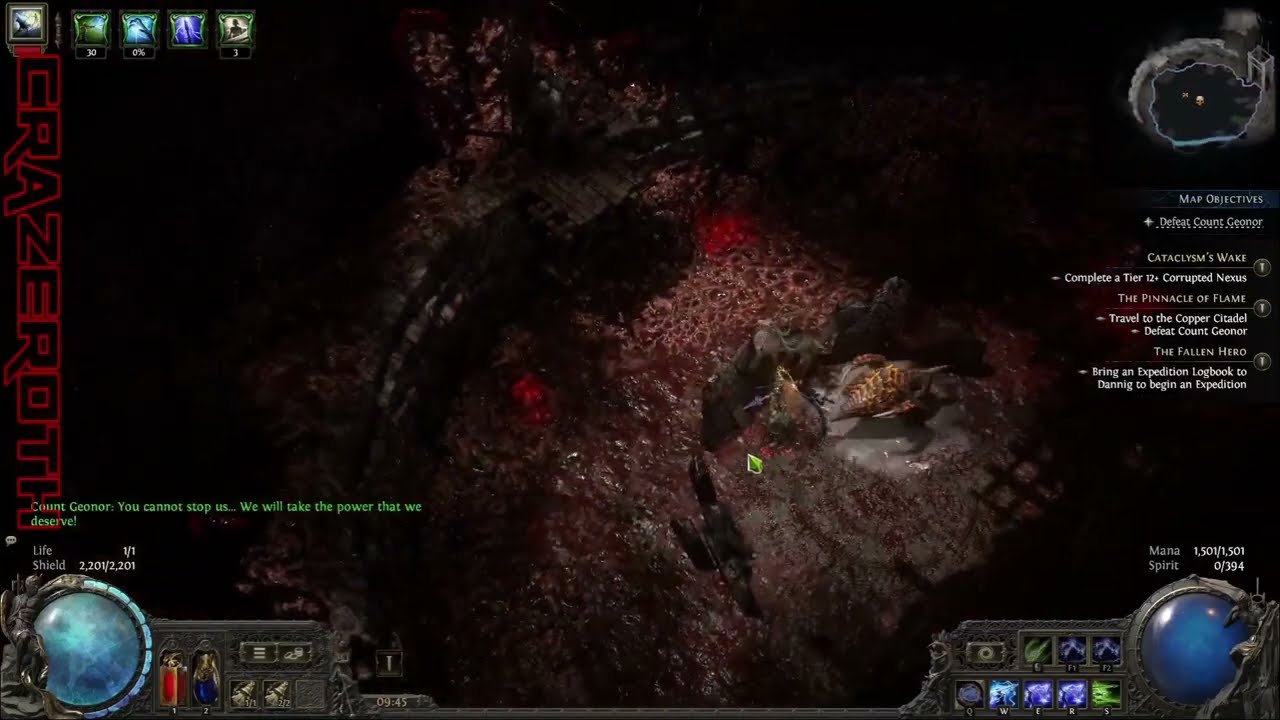 The Iron Citadel Tier 15 80% - BOSS FIGHT! COUNT GEONOR - Amazon Lightning Build [Non Tangletongue]