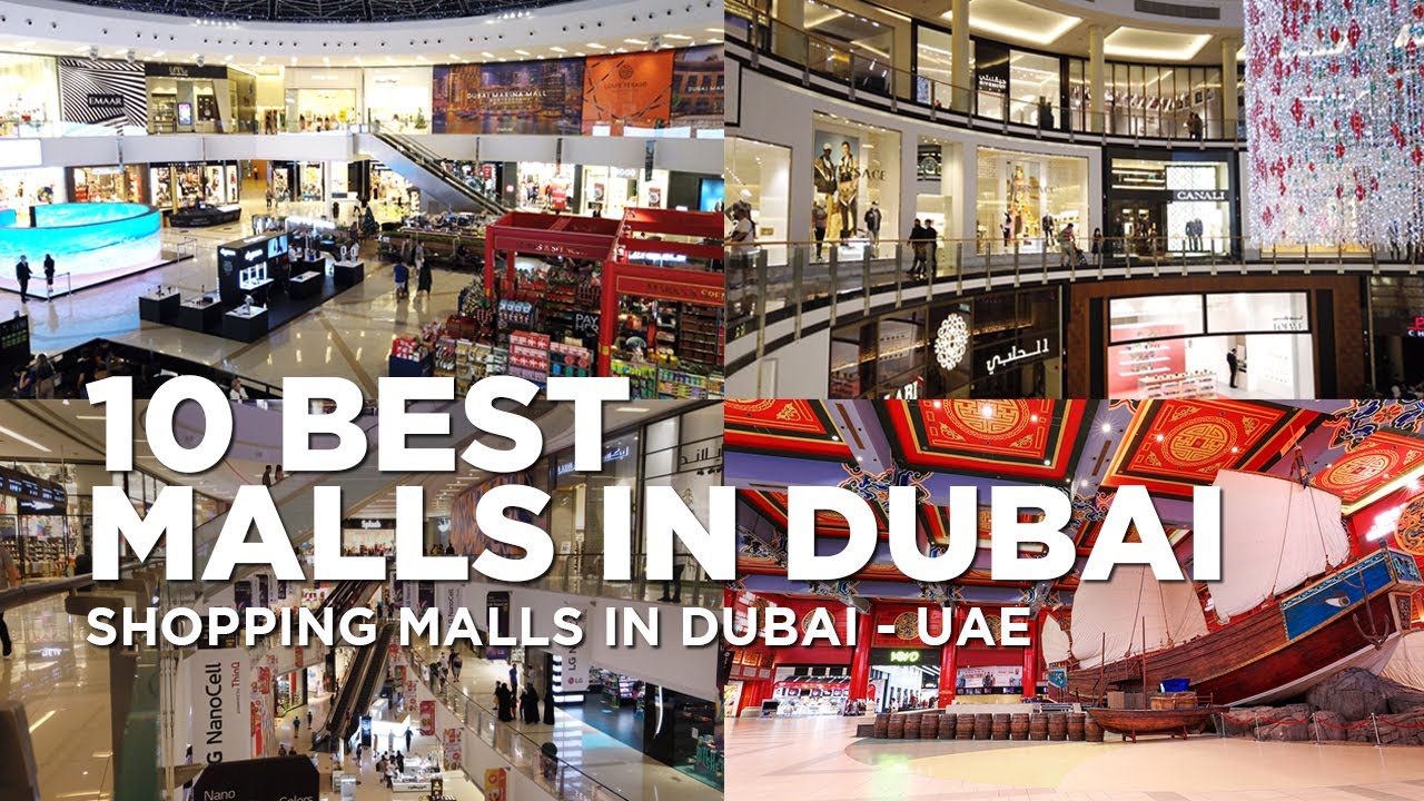 Top 10 BEST DUBAI Shopping Malls | Dubai City - UAE