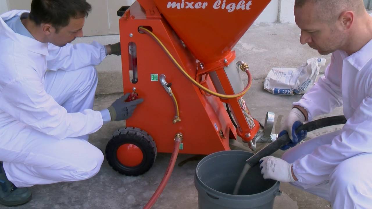 INTONACATRICE MIXER LIGHT