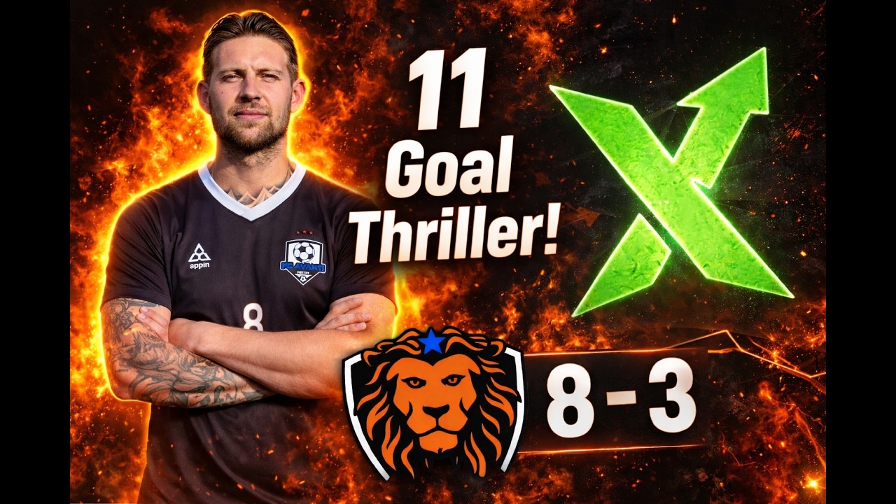 11 GOALS! | FC Avanti run RIOT in 8-3 win vs X Eleven