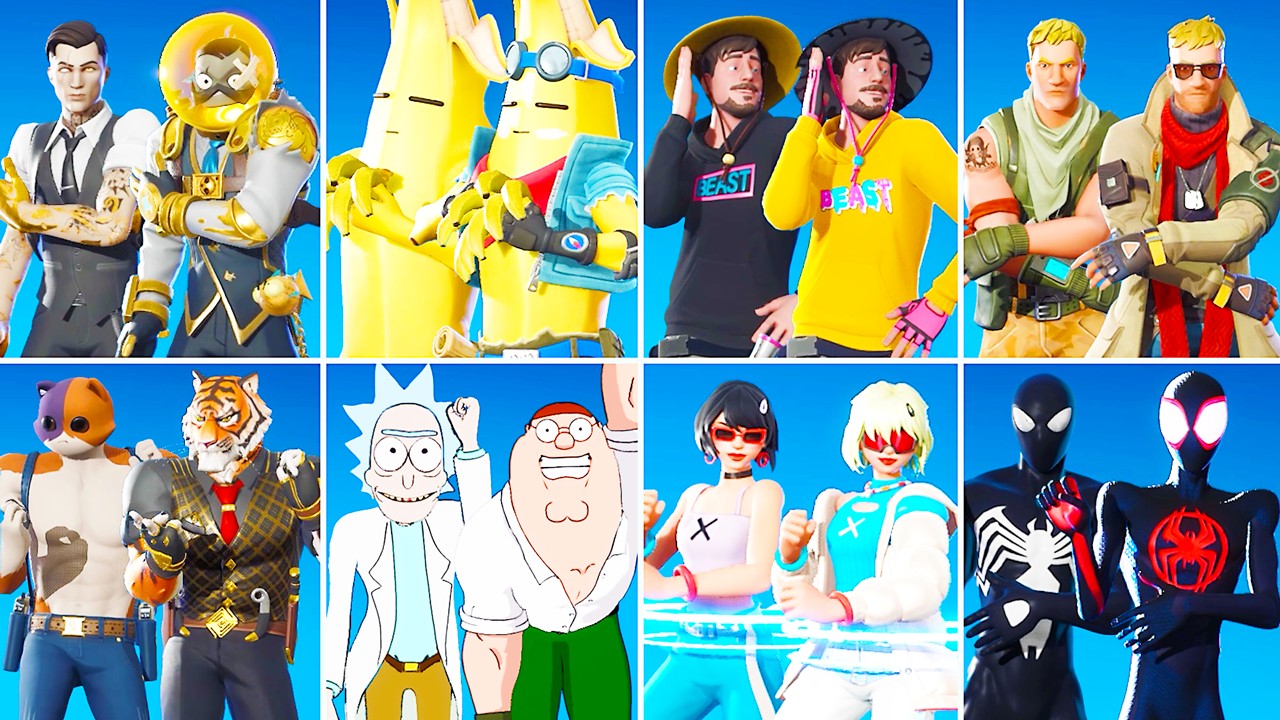 OLD vs NEW Fortnite Skin in Dance Battle