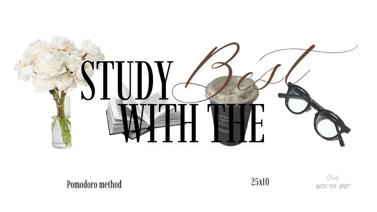 📑 STUDY WITH ME | POMODORO METHOD | ULTIMATE FOCUS | SOFT MELODY🧘🏽‍♀️ 