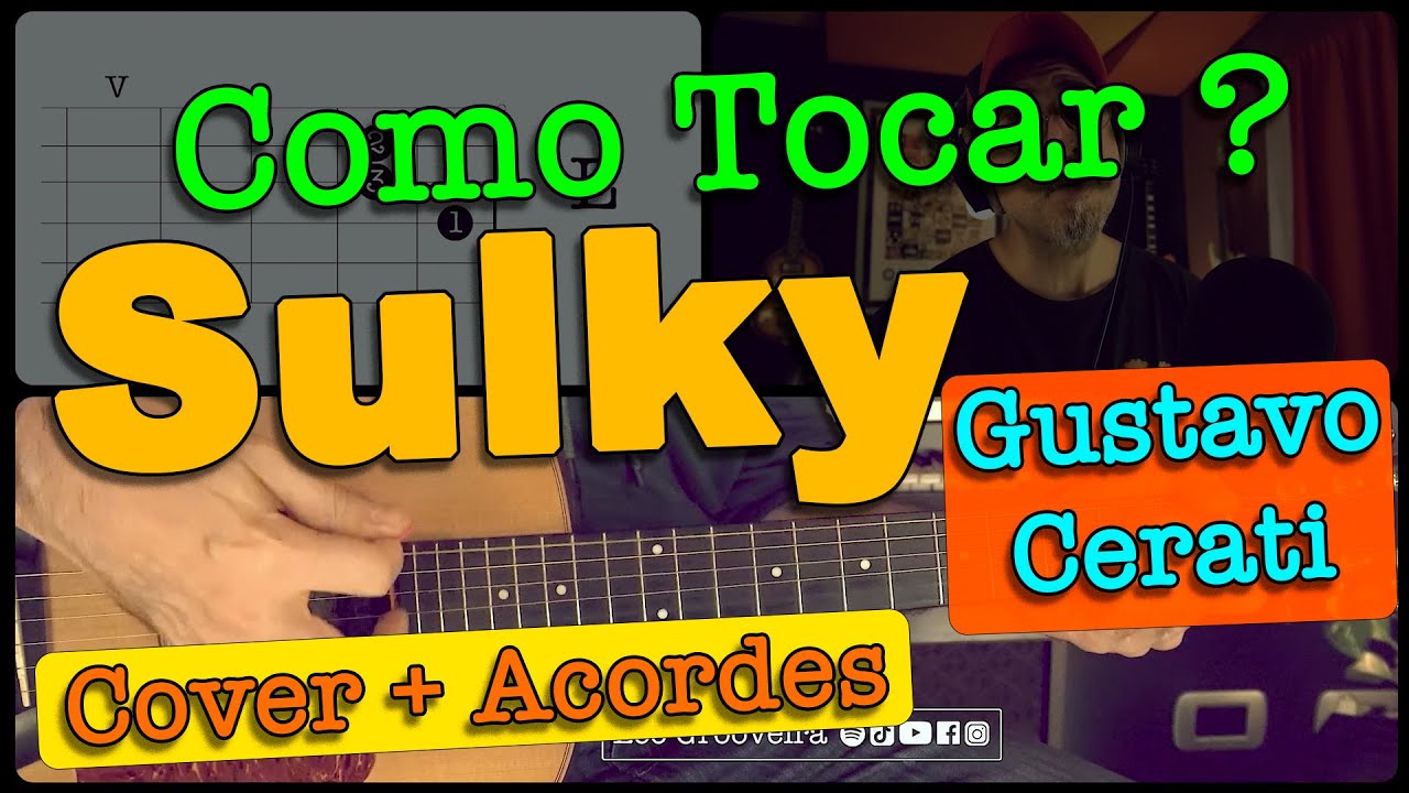 Como tocar Sulky de Gustavo Cerati en la Guitarra 🎸