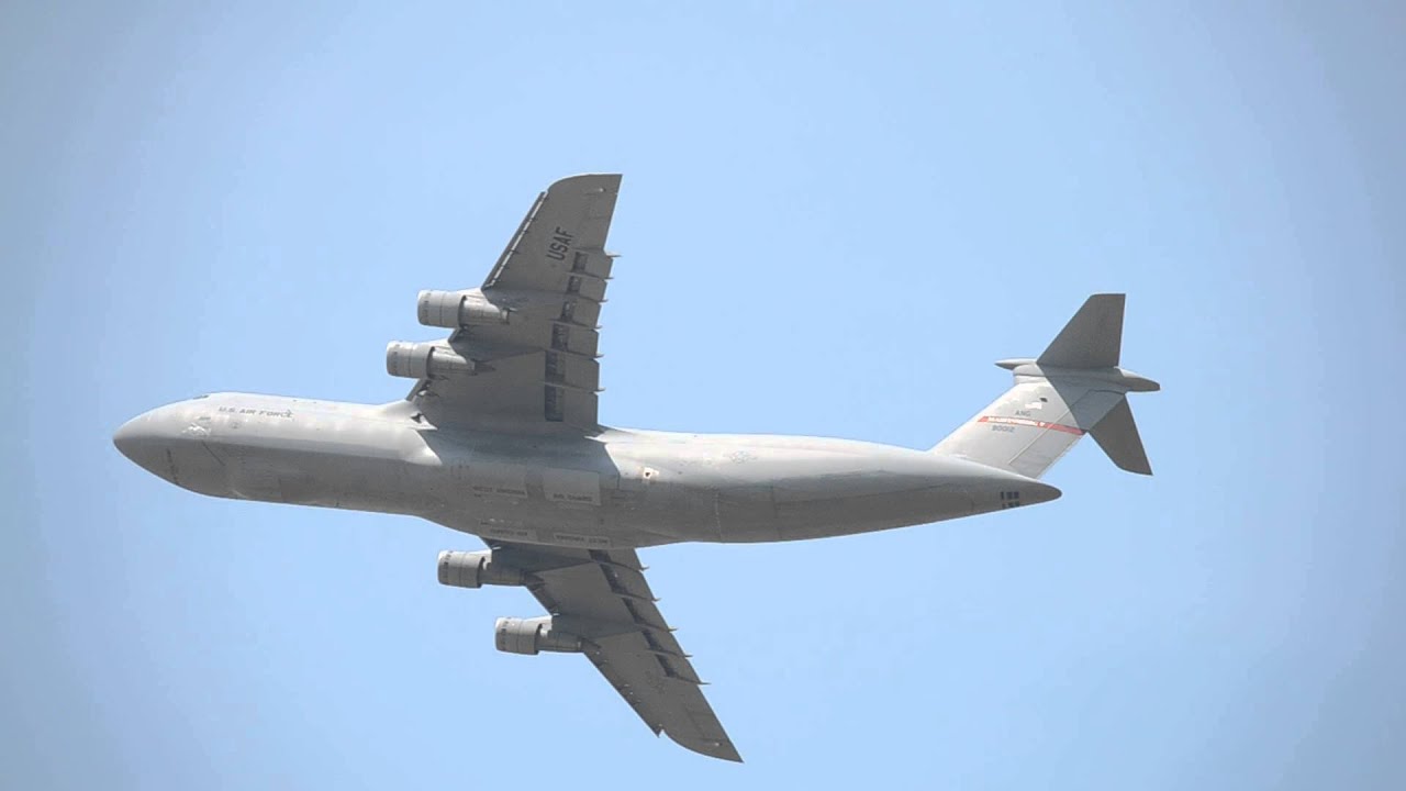 C-5A Galaxy head-on departure